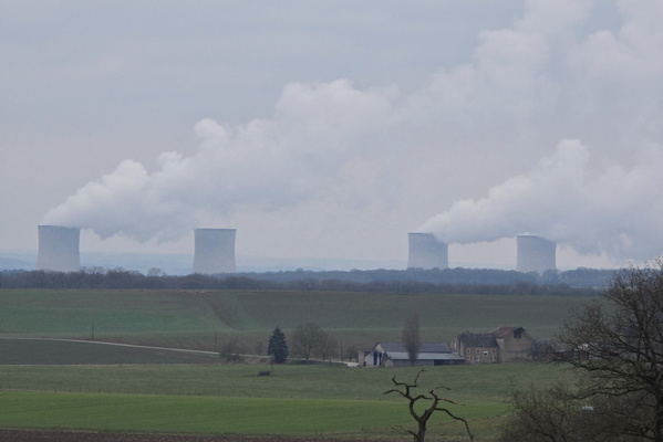 Rural Scene Meets Industrial Power
