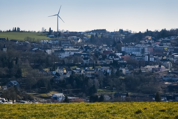 Wiltz: Wind turbine powers the small town