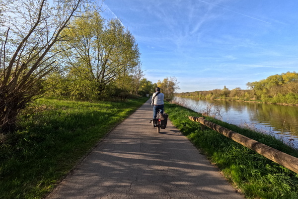 The Cyclist on the Path: Where Does He Go?