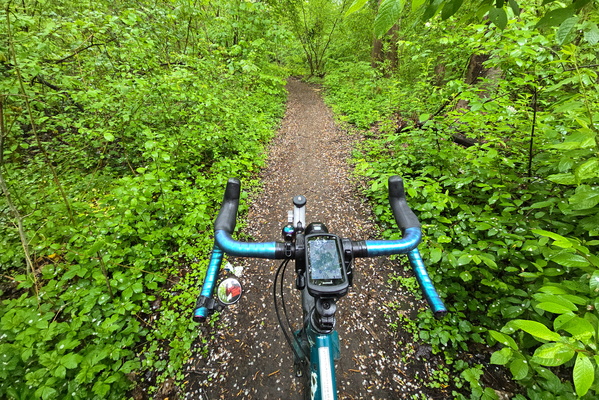 The GPS knows where it's going, even if I don't