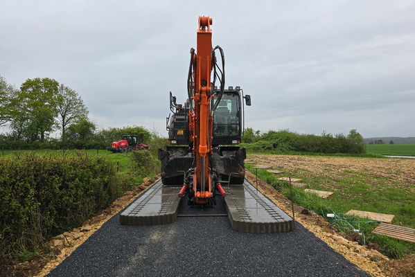 Digging the New Path (Literally)