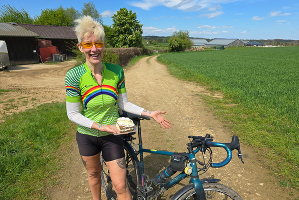 When Cake Rides a Bike